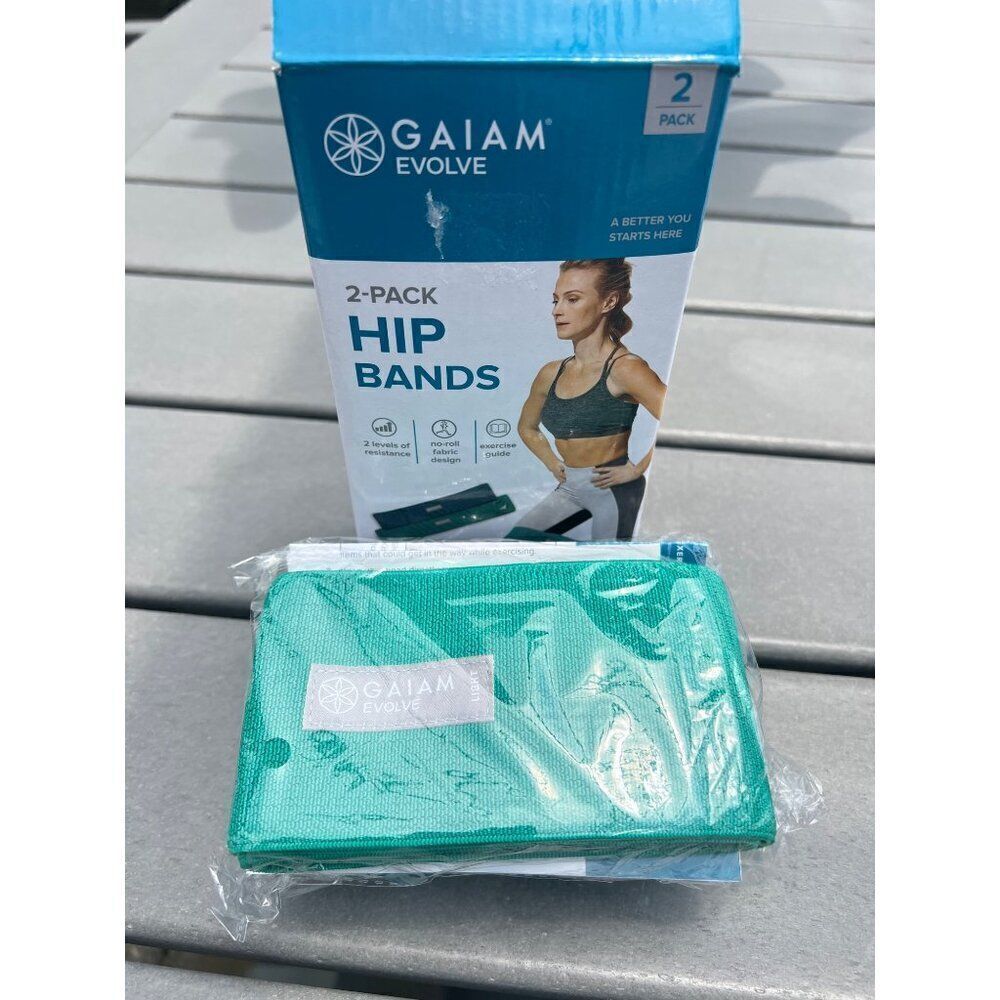 Gaiam Evolve 2 Pack Hip Exercise Bands - Picture 4 of 6